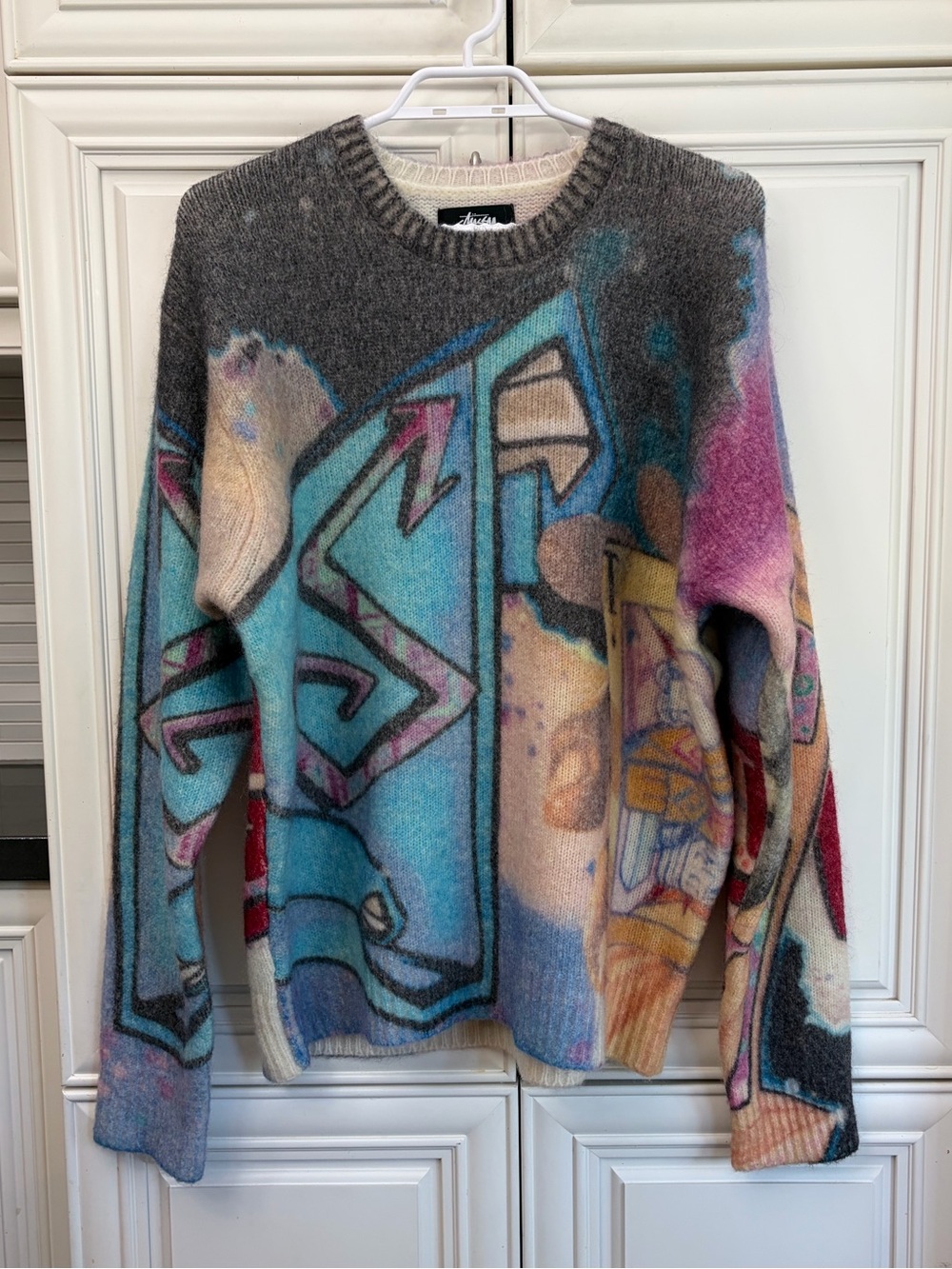 Stüssy Goldie Men’s Medium Mohair Blend Sweater